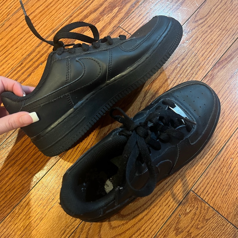 Black Air Force ones